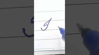 Ii - How to write English Capital and small letters a to z | Cursive writing a to z #shorts