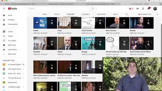 For Self-Help Litigants:  How to Navigate The Law Center YouTube channel