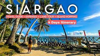 SIARGAO  | Travel Guide + Expenses + North to South Land Tours + Island Hopping