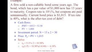 Cost of Capital Part 1 - Pat Obi