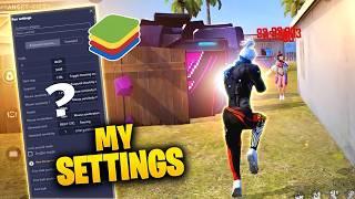 Best No Recoil Tweaks Settings To Increase 97% Headshot Rate Free Fire PC | BlueStacks 5 | MSI 5