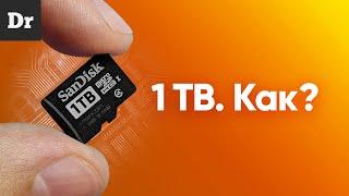 КАК в MicroSD помещается 1 ТЕРАБАЙТ?