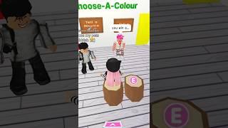 He was UNFAIR in Choose-A-Colour Game  #roblox #adoptme #adoptmeroblox #shorts #mdqroblox