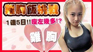 【挑戰】一連5日只食雞胸飯瘦到幾多!?|KisaBBB Fitness