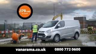 The 2nd Vanarama Van Leasing TV Advert (Ford Transit Custom) - 2014