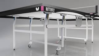 Butterfly Space Saver 25 Table Tennis Table