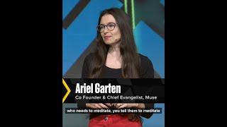 Low-Cost EEG Sensors to Enhance Meditation & Beyond.  Ariel Garton of Muse. #shorts #meditation