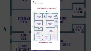 35x40 House Plan #20x45 #housedesign #home #20x40 #homedesign #house #houseplans