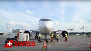 SWISS welcomes Bombardier C Series CS100 | SWISS