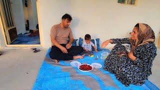 "Enthusiasm for life: Muhammad's return from work and coming home to Razia"