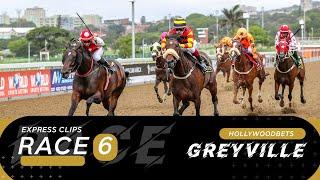 20250129 Hollywoodbets Greyville Race 6 won by MAMAS BABY