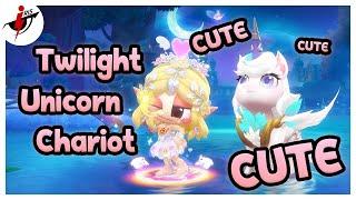 Look At That Cute !! - Twilight Unicorn Chariot (신비의 유니콘) | KartRider Rush+