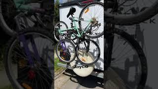 Cheap Bike Rack on a Caravan