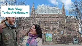 Turku Art Museum | Date Vlog International Couple