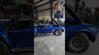 Cobra side pipe and header fabrication.  #automobile #cobra #sidepipe #fabrication