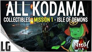 Nioh | All Kodama Collectibles Mission 1– Isle of demons (Kodama Leader Trophy)