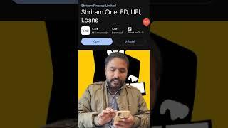 Shriram One App real cash  ya fack online earning #earning #money #tech #shorts #trending #shriram