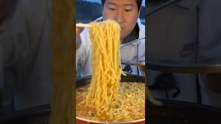 라면에 계란 동동! 밥까지 후루룩! #먹방 #shorts #요리