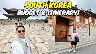 How much I spent in South Korea for 6 days?! + detailed itinerary!  | Jm Banquicio