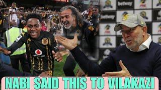 KAIZER CHIEFS COACH SAID THIS TO MFUNDO VILAKAZI WINNING GOAL