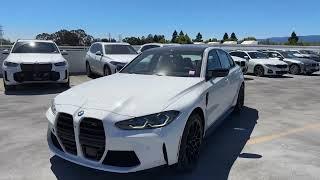 Introducing the 2024 M3 Competition xDrive in Alpine White | 4K