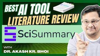 SciSummary: Best AI Tool to Summarize Scientific Articles and Research Papers || Hindi