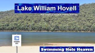 Swimming in Lake William Hovell