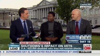 Veterans plead for government to re-open