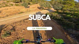 Subca Downhill Line Bikepark La Fenasosa Spain  Full Run POV RAW