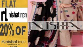 Nishat Linen sale New winter collection 2022 | Nishat sale Today