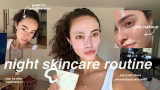 A Guide to GLOWING SMOOTH Skin ️ | my nighttime skincare routine |