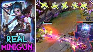 World's First *DOUBLE PENTAKILL* | Arcane Fractured Jinx Skin Gameplay