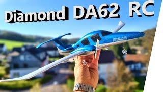 Diamond DA 62 2 Kanal - sehr schönes gutmütiges RC Flugzeug - bei Windstille am besten zu fliegen