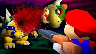 Super Mario 64 as a Third Person Shooter