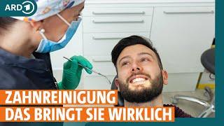 Professionelle Zahnreinigung: Was bringt sie wirklich? I ARD Gesund