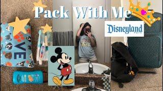 PACK WITH ME FOR DISNEYLAND 2024|Outfit Ideas & Disney Essentials ￼