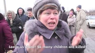 Humanitarian crisis in Donbass: ordinary people say what they think