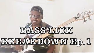 ||BASS LESSON ||SICK LEGATO LICK BREAKDOWN||Laudvekky||