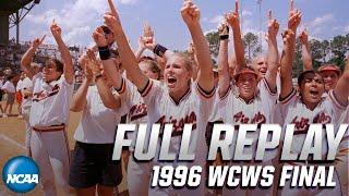 Arizona vs. Washington: 1996 Women's College World Series | FULL REPLAY