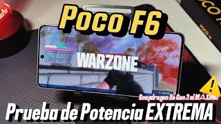 Poco F6 la MEGAPrueba de POTENCIA EXTREMA  +9 Juegos y Benchmarks