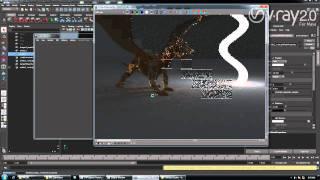 V-Ray for Maya - Object Based Lighting with V-Ray Mesh Light