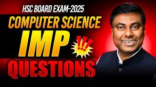 COMPUTER SCIENCE IMP QUESTIONS ! || CS MODERATOR || HSC BOARD 2025 #hsc