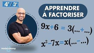 APPRENDRE À FACTORISER