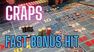 How quickly can we hit the ATS BONUS? Full session video coming soon #craps #vegasdaytripper #vegas