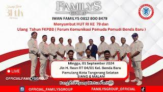 LiveStream FamilysGroup Edisi Jl H Rean Benda Baru Pamulang Tangsel Minggu 1 September 2024(SIANG)