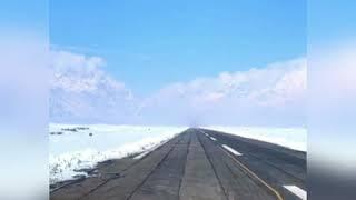 Skardu airport in winter ️