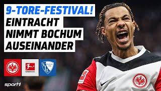 Eintracht Frankfurt - VfL Bochum | Bundesliga Tore und Highlights 9. Spieltag