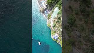 POSITANO FROM ABOVE - AMALFI COAST - ITALY - DJI MINI 3 PRO - 4K #dji