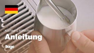 The Barista Express™ | Wie ein echter Barista: Milch aufschäumen | Sage Appliances DE