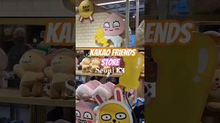 Kakao Friends Store in Myeongdong, Seoul  #shorts #kakaofriends #seoul #korea